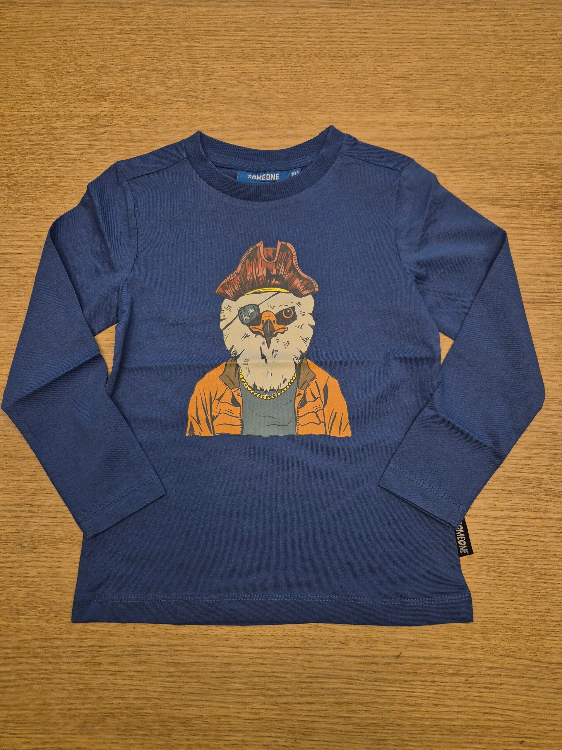 Tshirt blue someone jongen li kenny