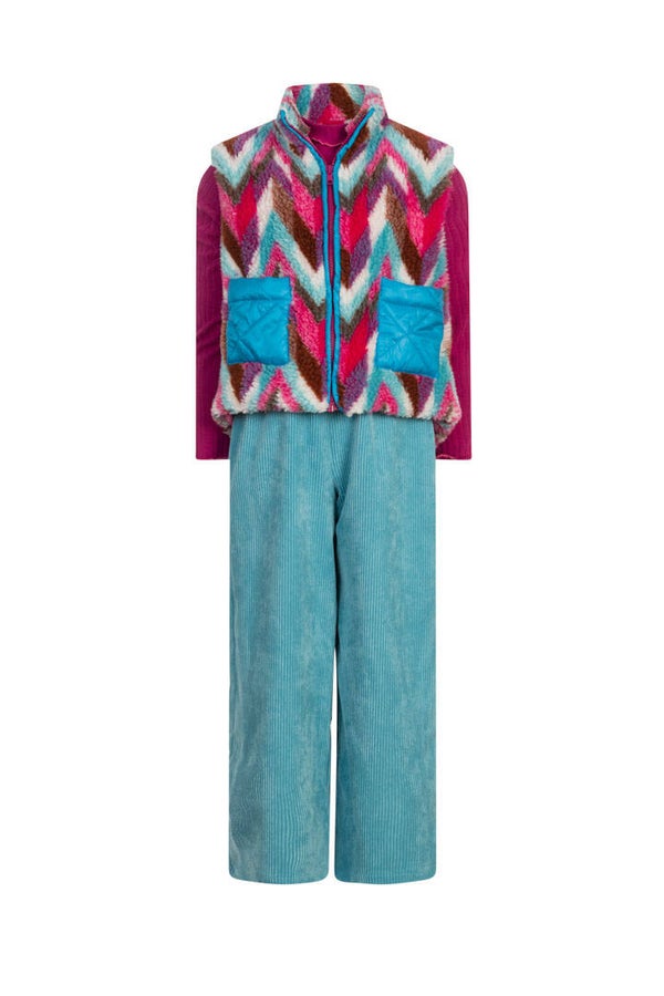 Broek Lenthe Blue Bay Winter aqua