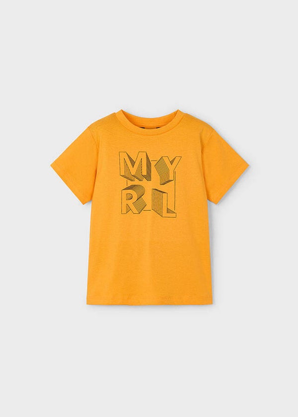 tshirt jongen oranje 170-25 mayoral lp