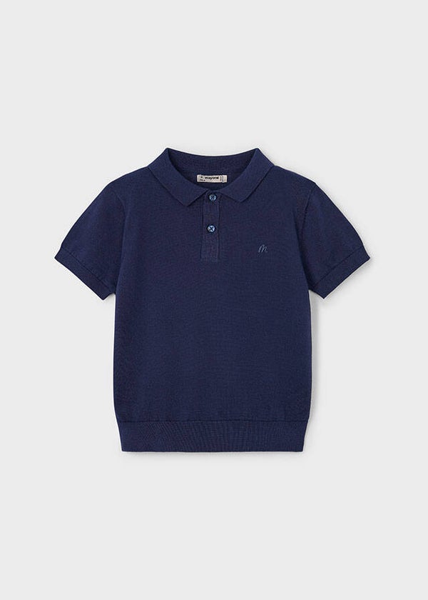 polo donker blauw jongen 3104-94 mayoral lp
