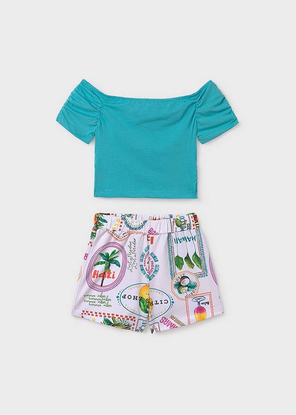 Short set 6293-52 Mayoral Meisje