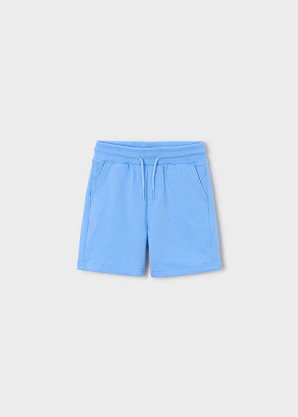 Basic fleece short licht blauw 611-88 Mayoral jongen Ni