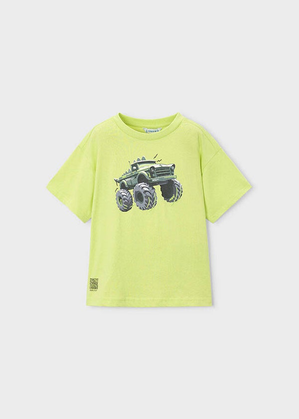T-shirt trucks citric 3069-49 Mayoral jongen Ni