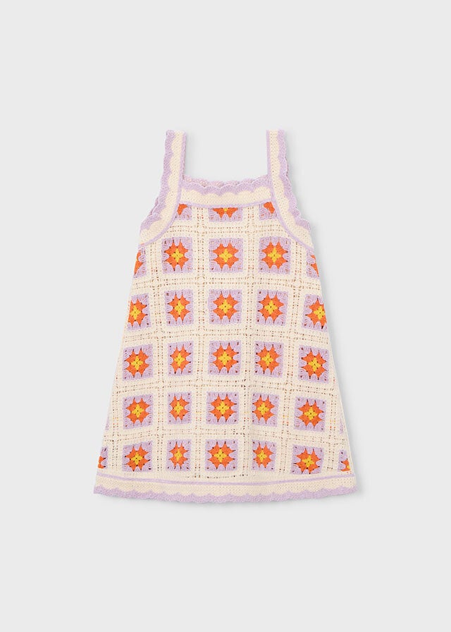 Kleed crochet bone 3935-67 Mayoral meisje NI