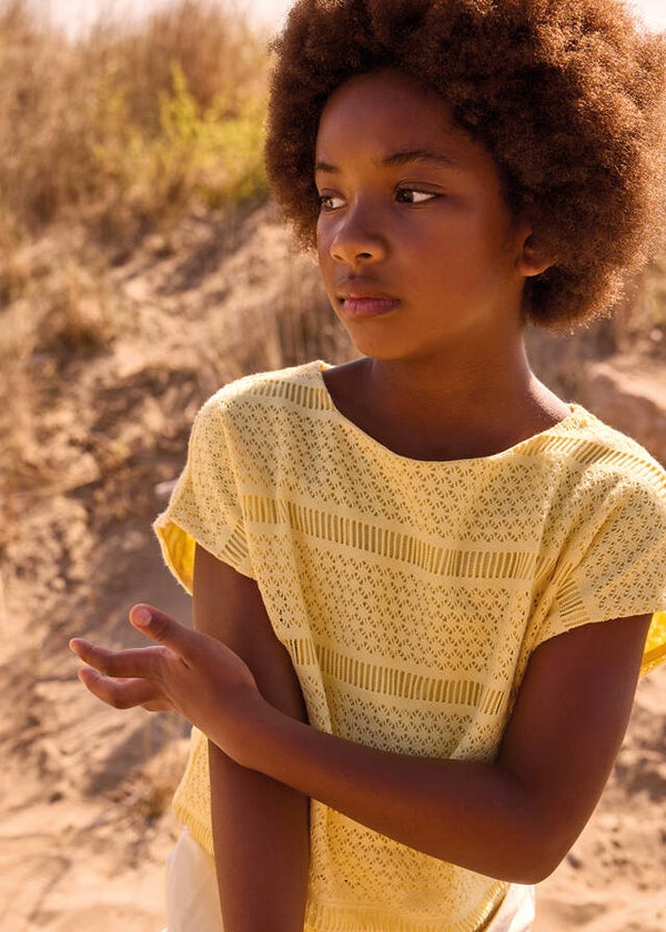 Topje crochet vanilla 6022-34 Mayoral meisje NI