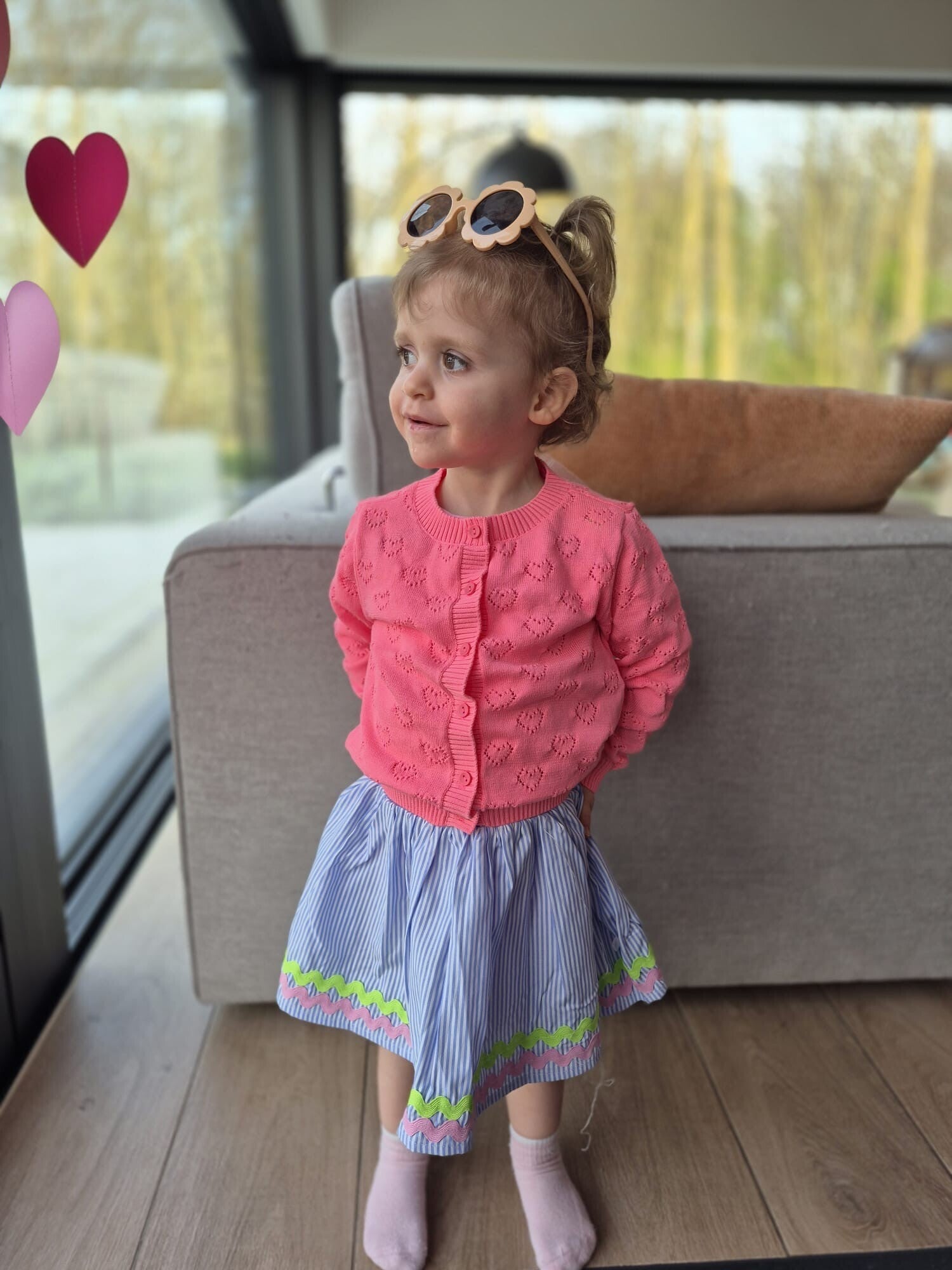 Gilet Jolien Someone Meisje NI fushia