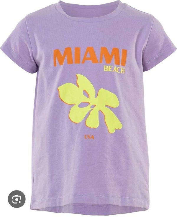 Tshirt Blue Bay Justine Miami Lila