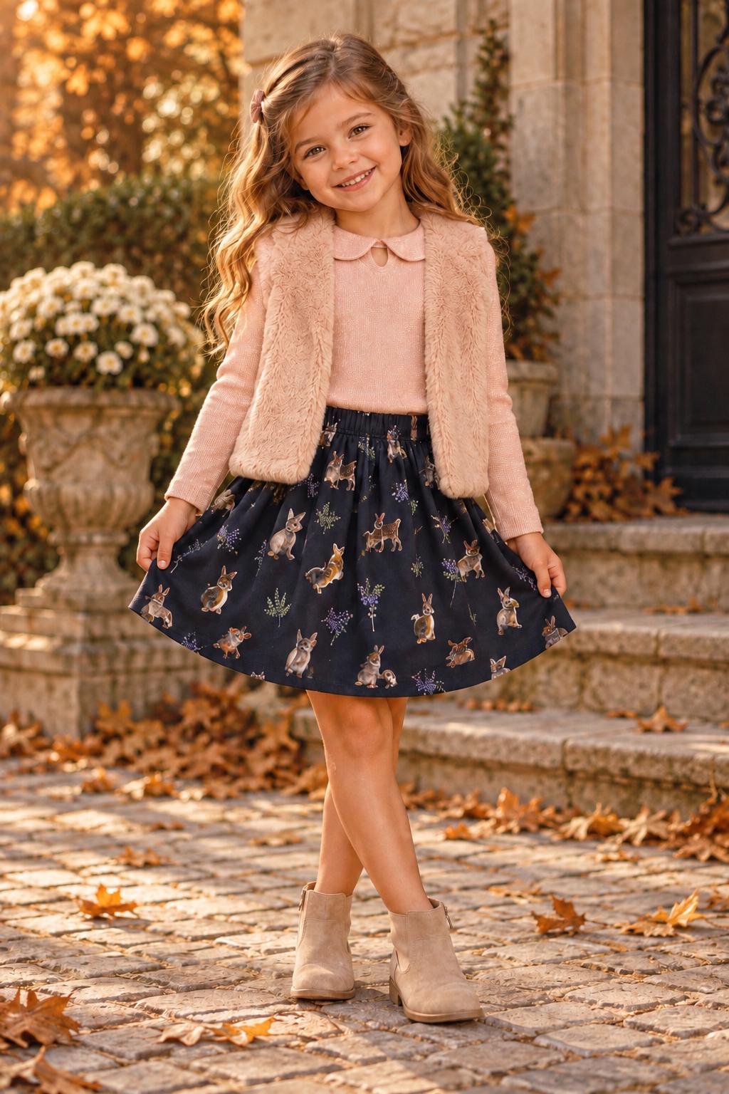 Bontje old pink someone li bonjour