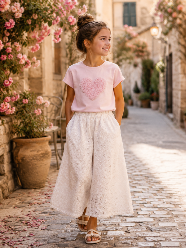 Tshirt Aisha 100010 Someone Meisje roze