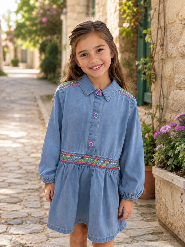 Kleedje Billieblush meisje Ni U22342