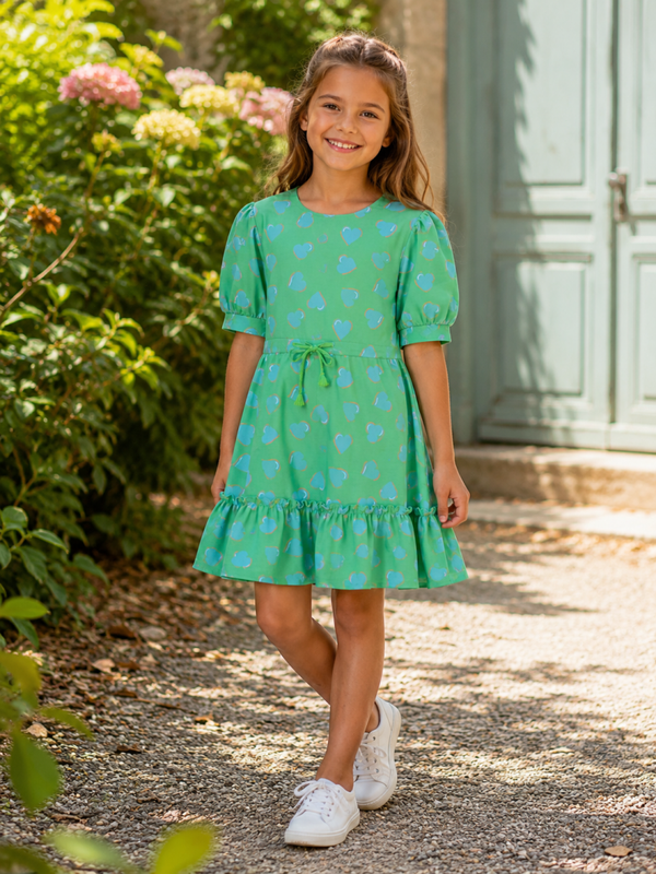 Kleedje Christel Blue Bay groen