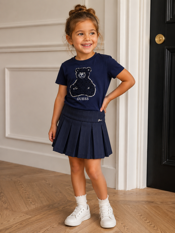 Tshirt Guess G7P1 donkerblauw meisje winter