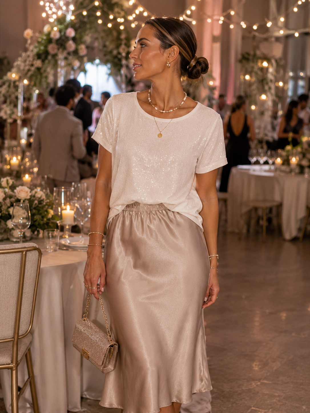 Vila Joy Zomer 600002 Krista mouwloos truitje lichtbeige
