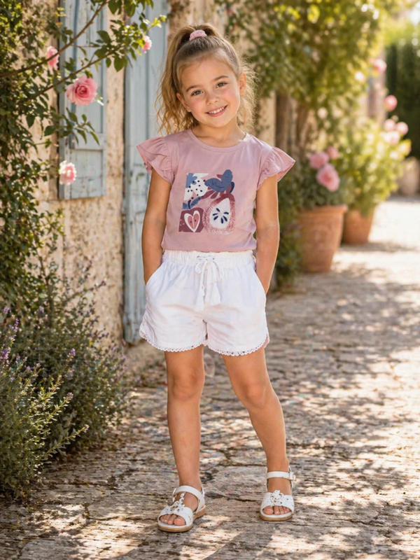 Short 607-15 Mayoral meisje wit