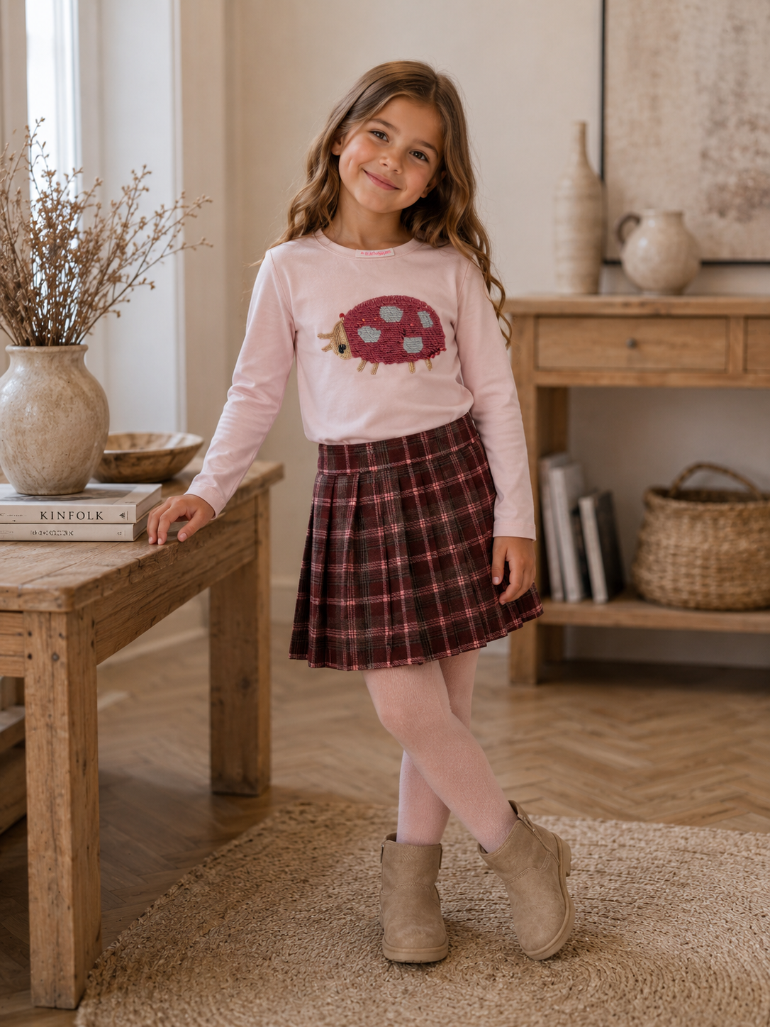Tshirt Fenna Someone 100289 Soft Pink Meisjes