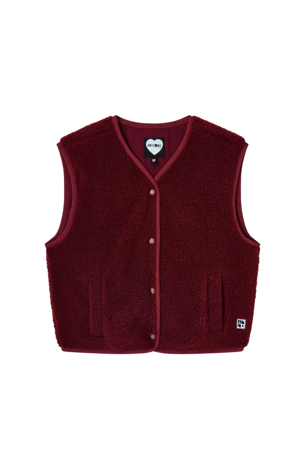 Vestje zonder mouwen Nina Someone 500207 Dark Bordeaux Meisjes