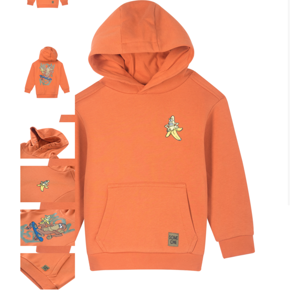 Sweater oranje banaan Georges Someone