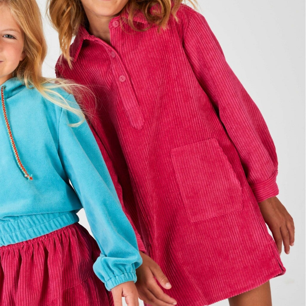 Kleedje Melody Blue Bay Winter fushia