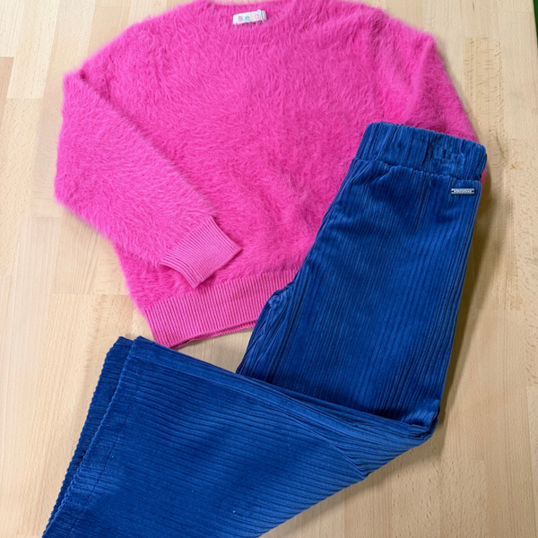 Trui Edith Blue Bay Winter fuchsia