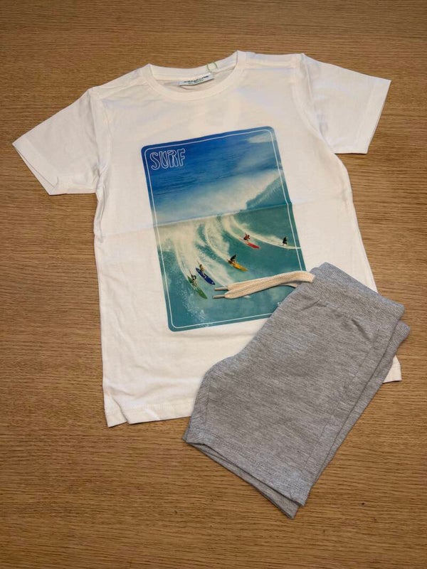 Tshirt Puerto Someone wit Jongen