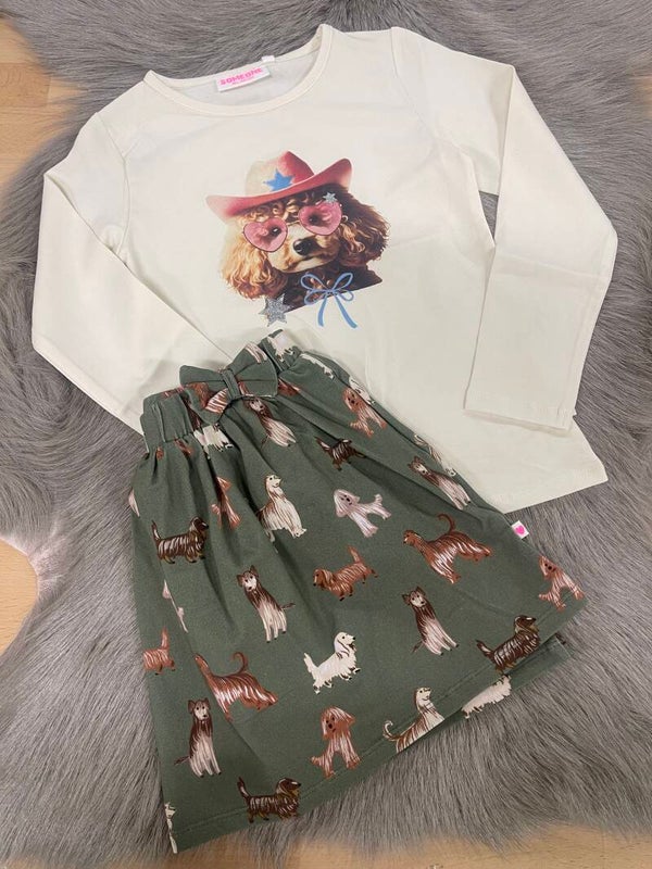 Rokje Nel hond Someone Meisje A Winter