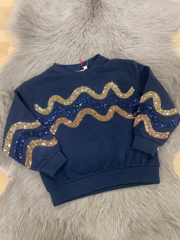 Sweater Scottie blauw  Someone Meisje A Winter