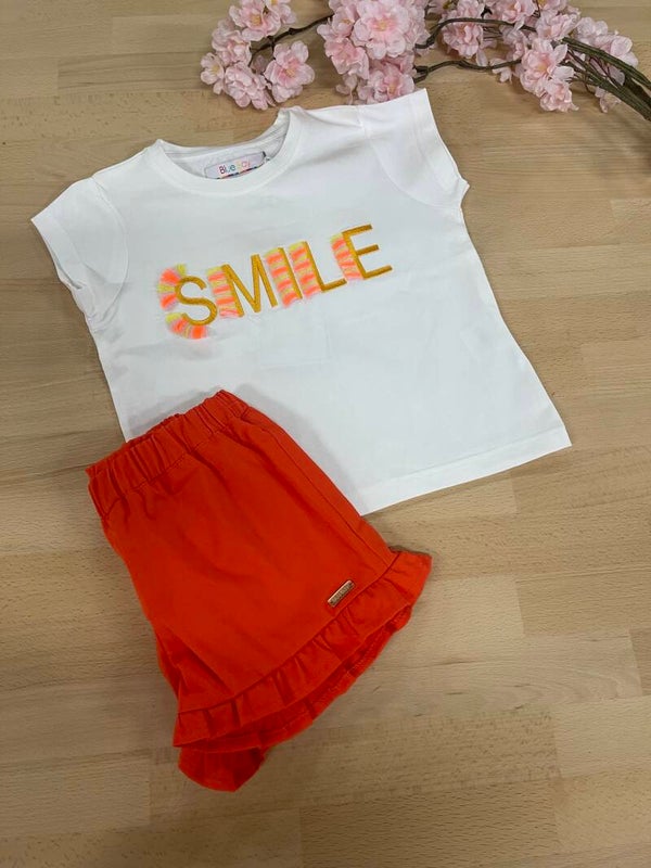 Tshirt Blue Bay smile Belle