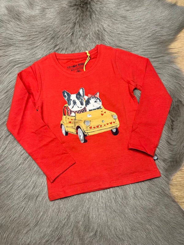 Tshirt hond Lemon Beret 151859