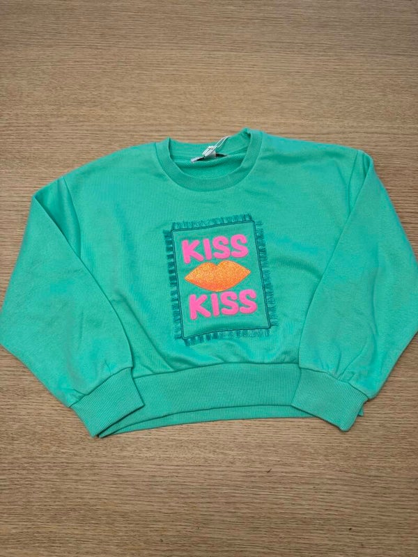 Sweater Blue Bay Chloe fluo groen