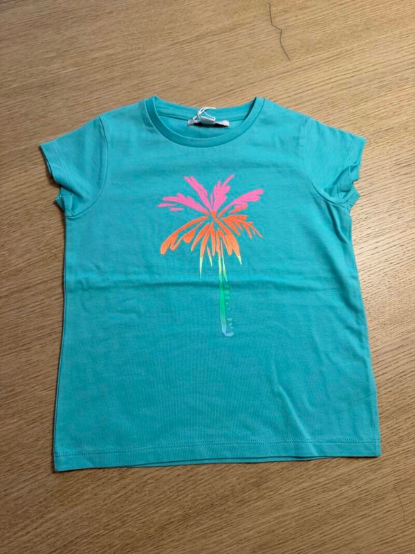 Tshirt bloom Blue Bay turq