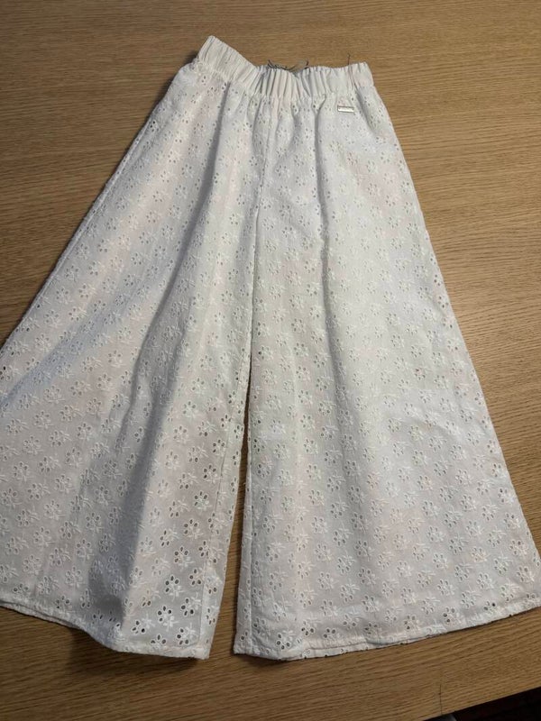Broek Kira Blue Bay wit