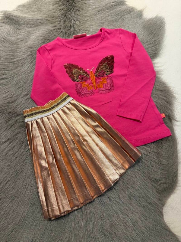 Tshirt roze vlinder Someone Li Beatrice