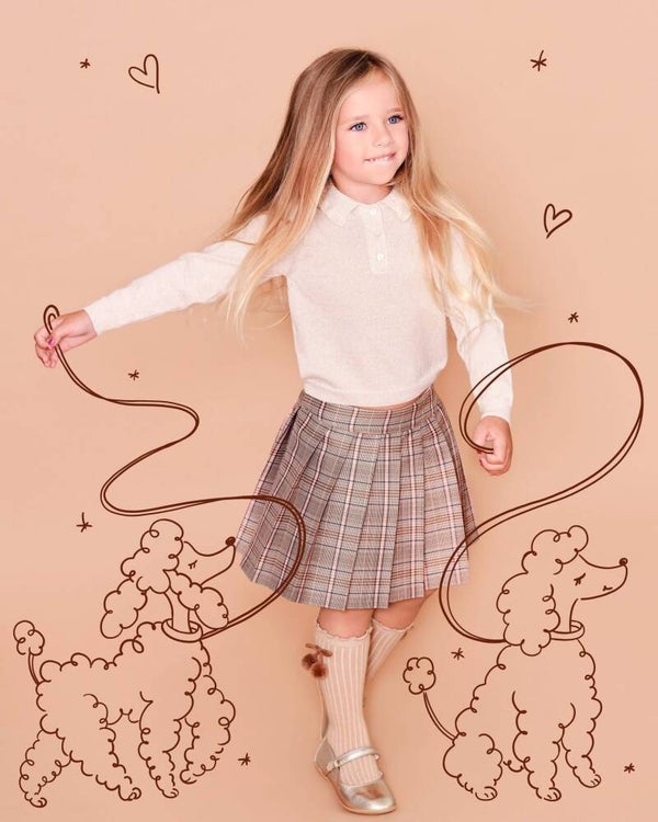 Trui dark ecru someone li bonjour