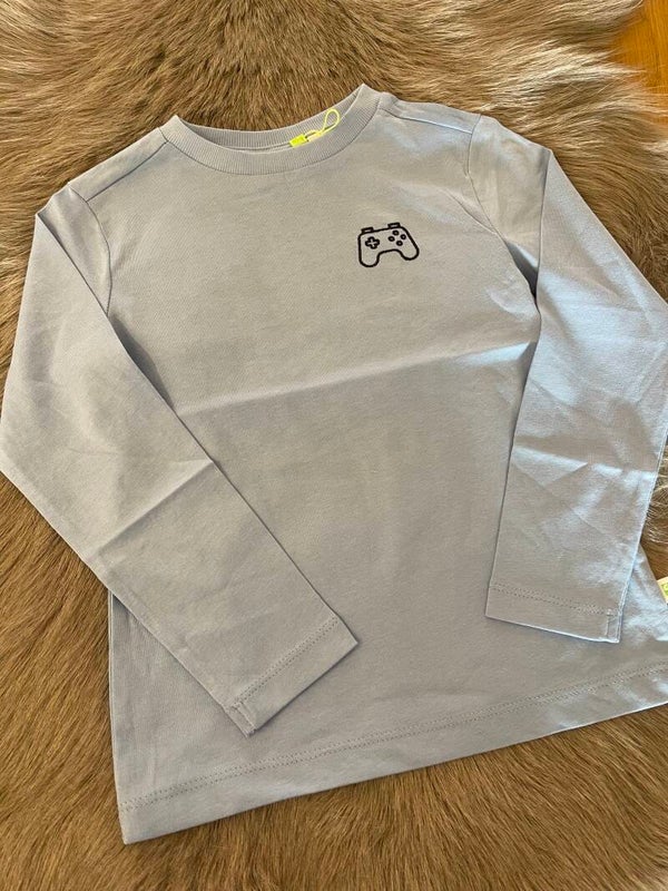 Tshirt Gameover Someone Jongen A Winter lichtblauw