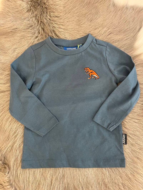 Tshirt petrol someone jongen li dinoso