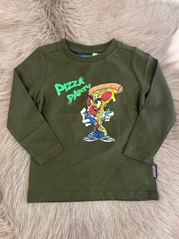 Tshirt dark khaki someone jongen li brunch