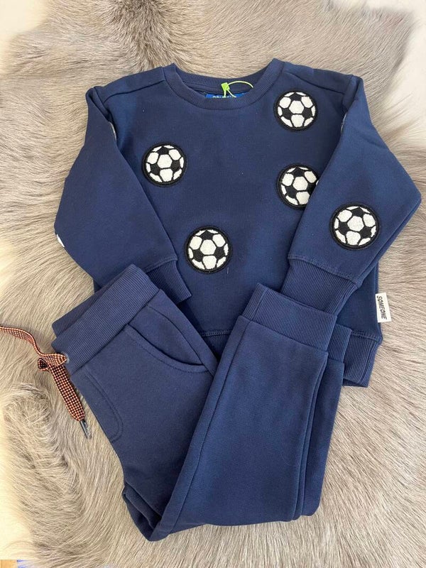 Trui navy voetbal someone jongen li nelson