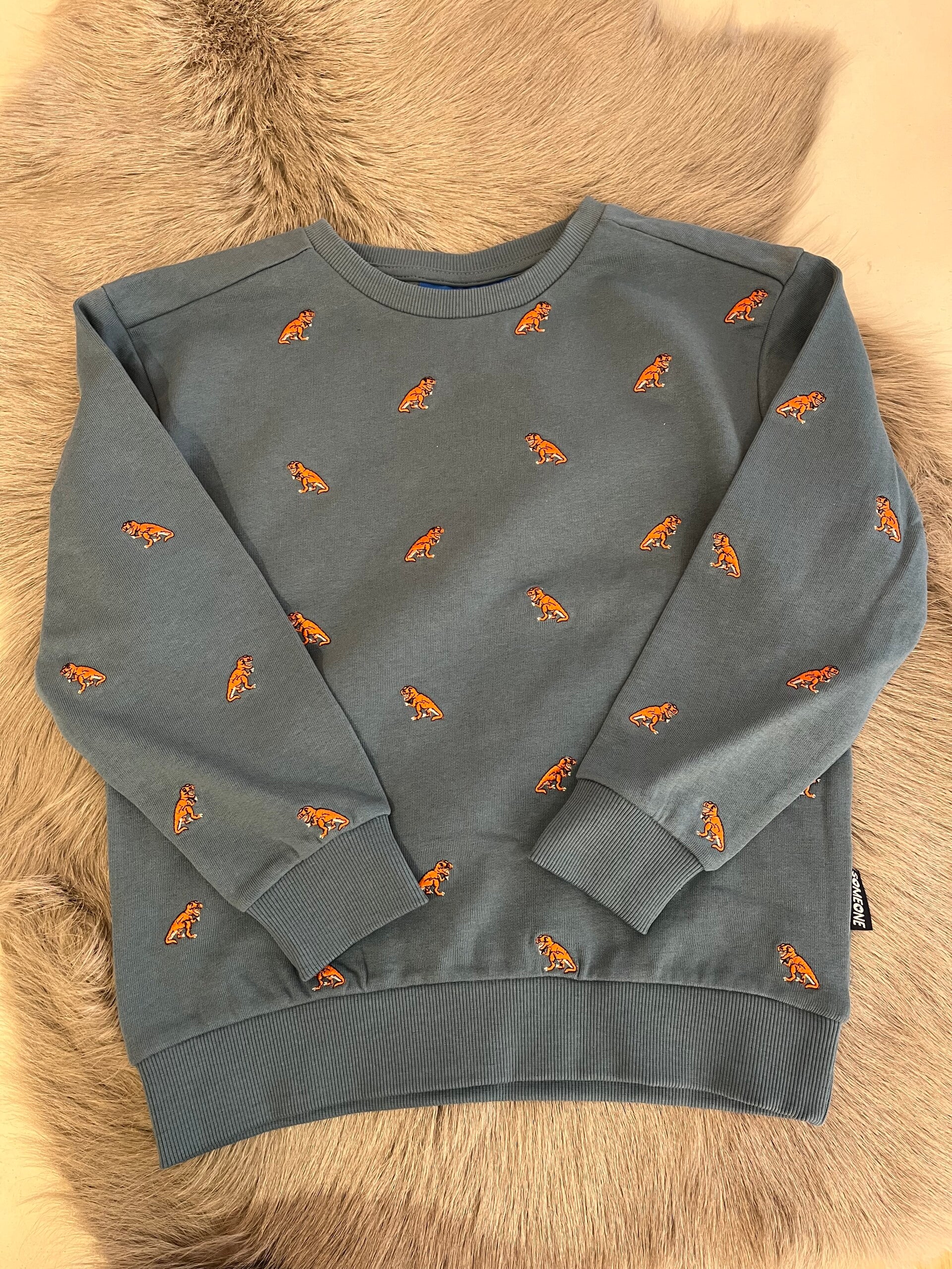 Trui petrol someone jongen li dinoso