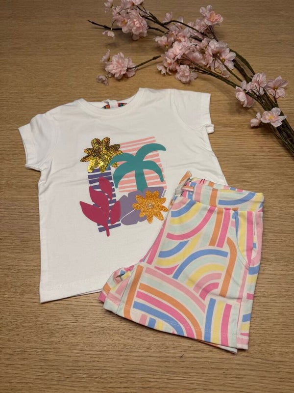 Tshirt Jane bloem Blue Bay