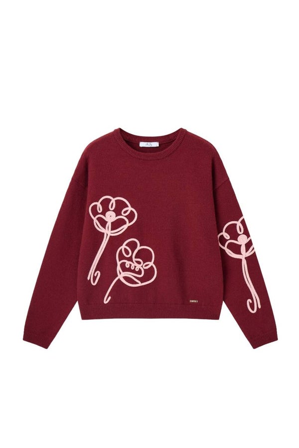 Trui Vila Joy  Austina Burgundy 600149