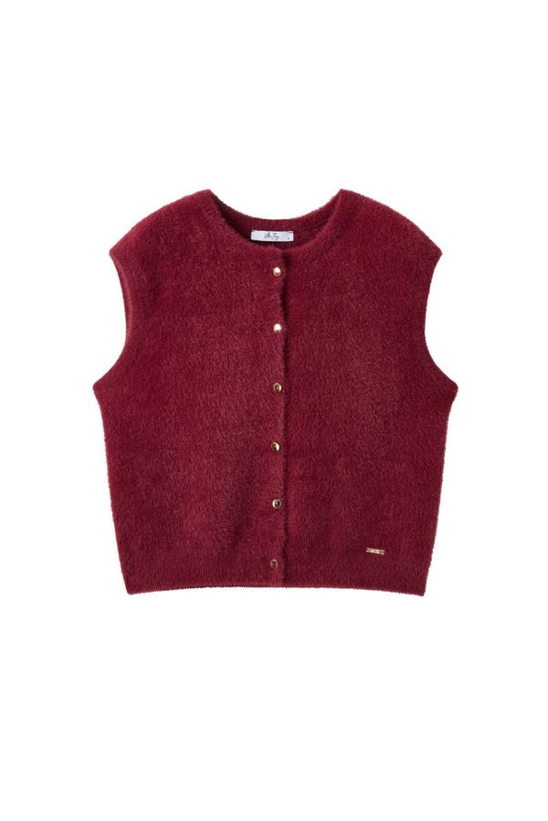 Vest zonder mouw Vila Joy  Austina Bordeaux 600223