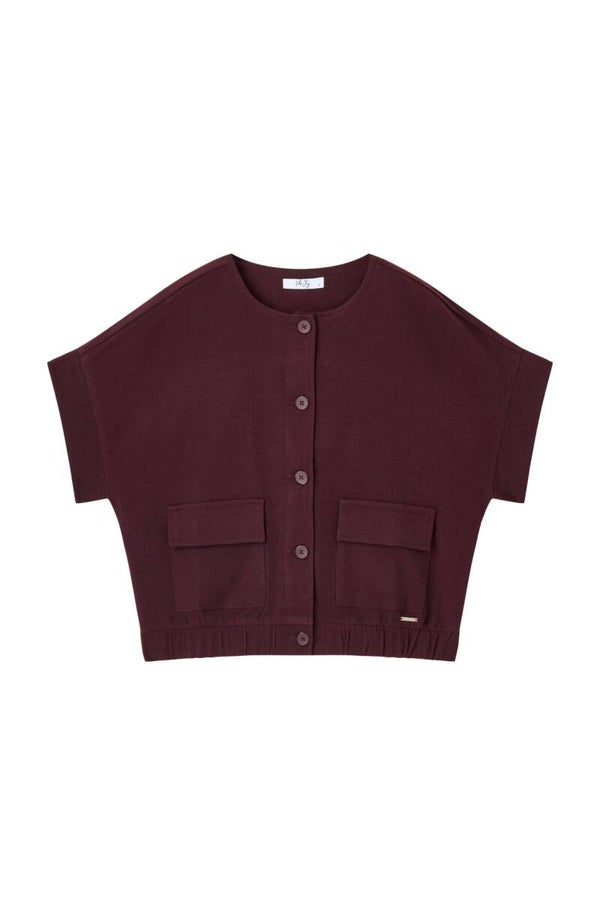 Vest Vila Joy Austina Bordeaux 600265
