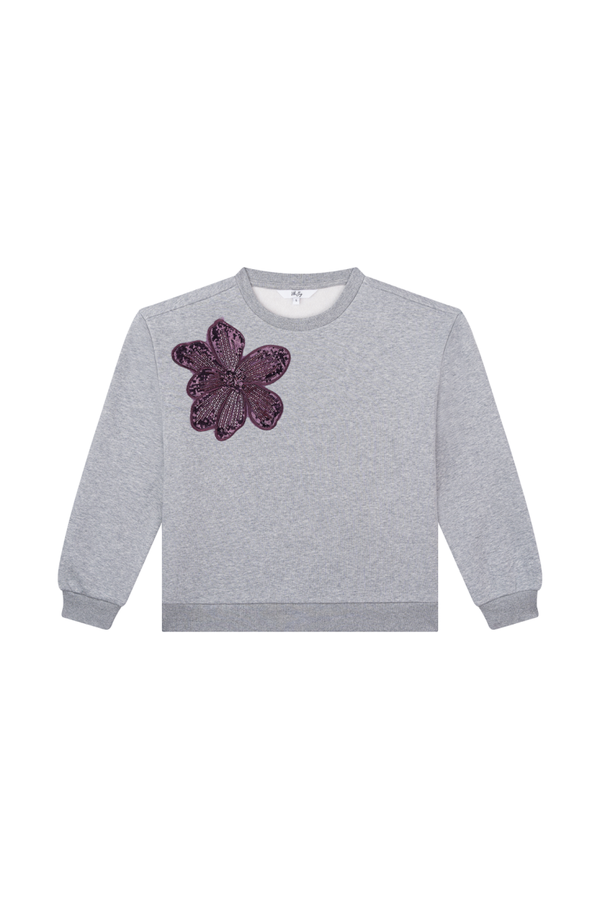 Trui Vila Joy  Austina Grey Melange 600193