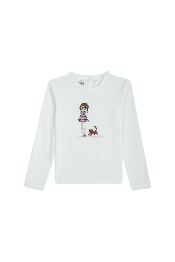 Tshirt Bowey Mini Rebels Meisje Km