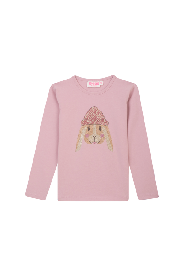Tshirt Aida konijn Someone Meisje A Winter roze