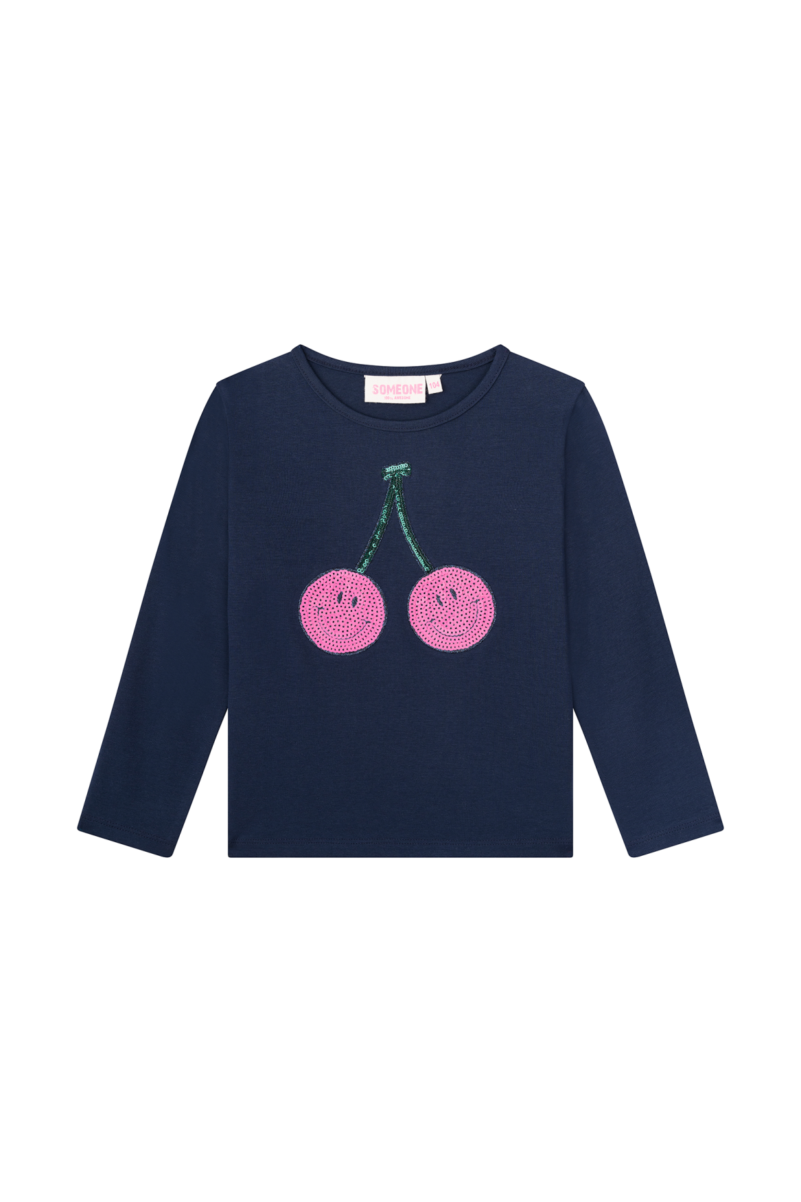 Tshirt Veerle Someone 100246 Navy Meisjes