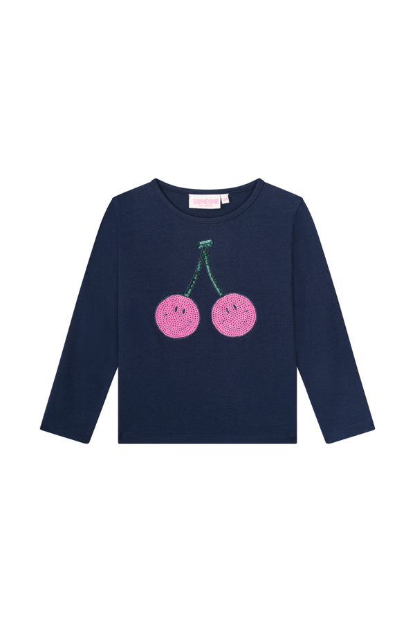 Tshirt Veerle Someone 100246 Navy Meisjes