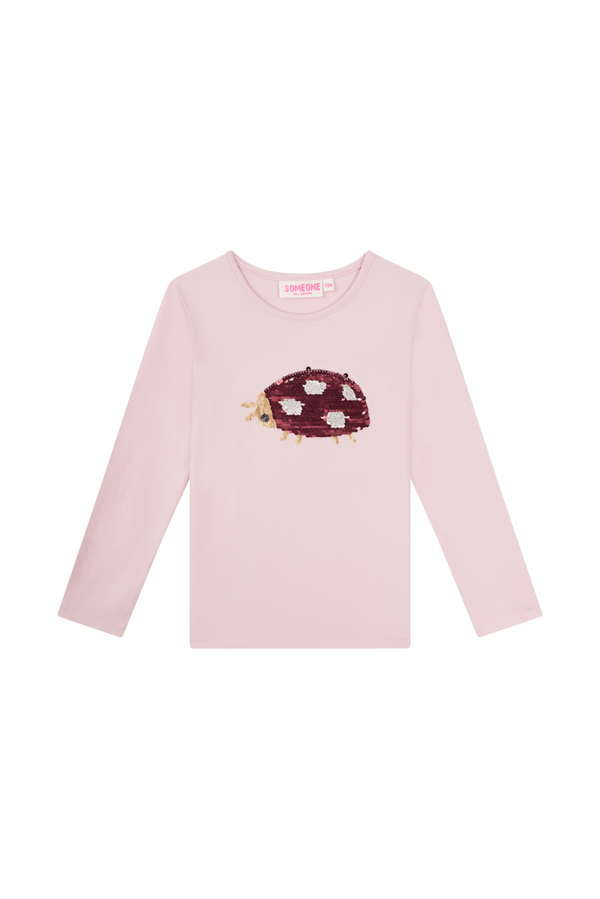 Tshirt Fenna Someone 100289 Soft Pink Meisjes