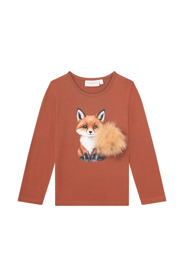 Tshirt Fenna Someone 100319 Cognac Meisjes