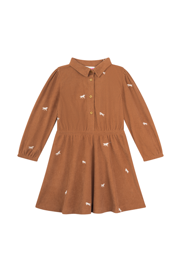 Kleedje Ofelia Someone 100279 Dark Camel Meisjes